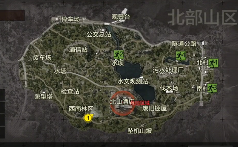 暗区突围北山最强蹲人点 全程挂机也能赚钱.png