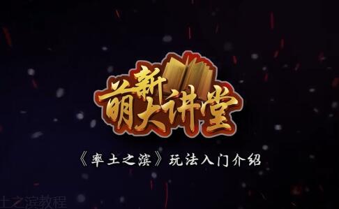 怎么玩率土之滨教程